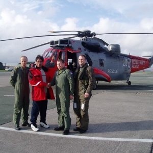 Mission helps seafarer say thank you<br /><span style="font-size:0.8em;">All those at RNAS Culdrose SAR  involved in saving lives of seafarers, often risking their own lives when air-lifting from ships.<br /><br />Pictured is Romulus Serdena, one of the seafarers they helped rescue.</span> • <a style="font-size:0.8em;" href="http://www.flickr.com/photos/110395756@N08/11163640086/" target="_blank">View on Flickr</a>